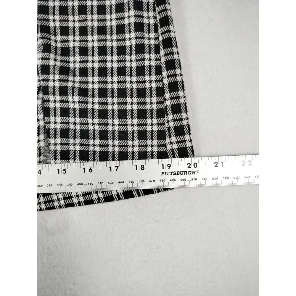 Divided By H&M Skirt Woman's Medium‎ Black Checkered Punk Rock Grunge Y2K Rocker